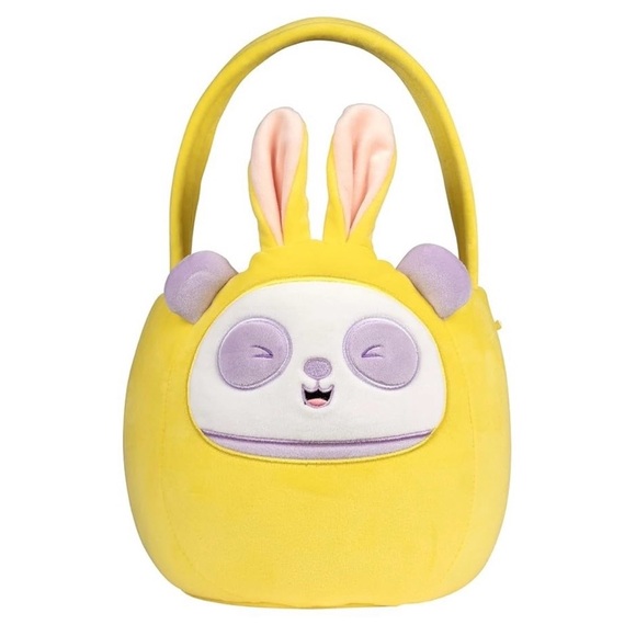 Squishmallows Penny the Purple and White Panda Easter Basket - Picture 9 of 12
